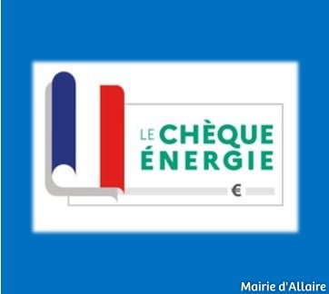 Chèque ENERGIE exceptionnel 2022 Mairie d Allaire